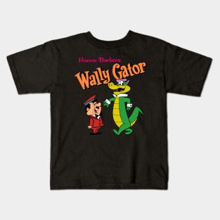 Wally Gator And Mr. Twiddle Kids T-Shirt